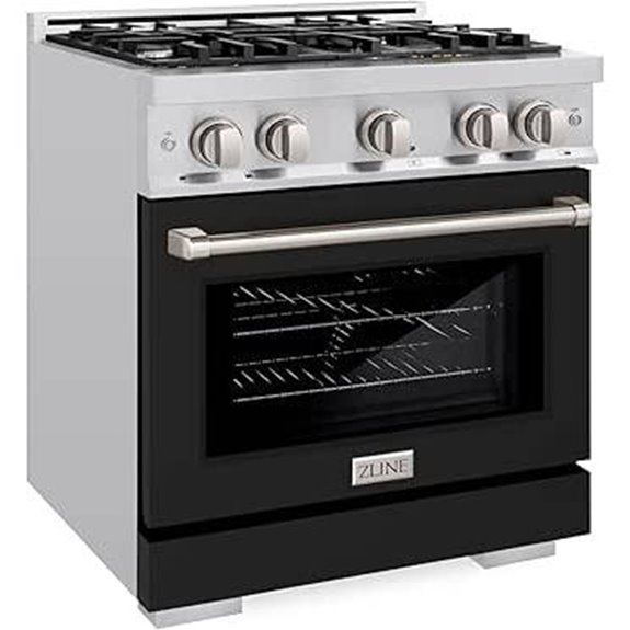 30 inch dual fuel range