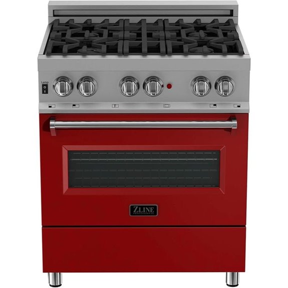 30 inch dual fuel range