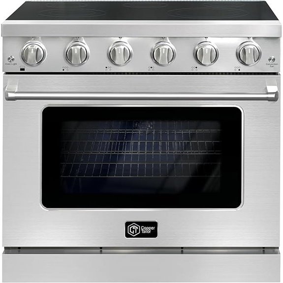 36 inch electric range