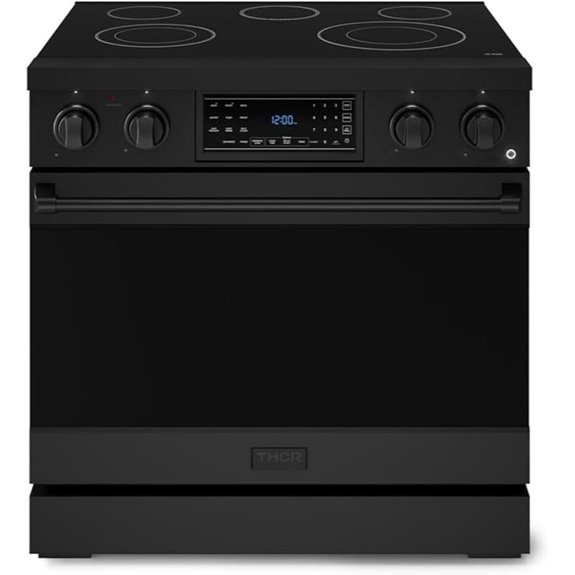 36 inch electric touch range