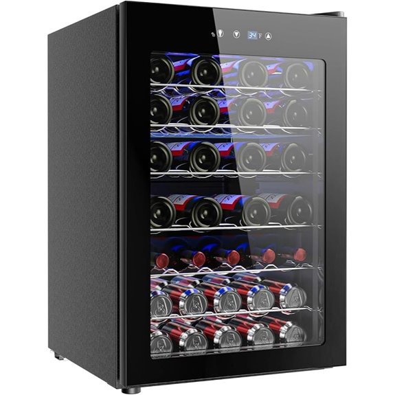 45 bottle wine cooler