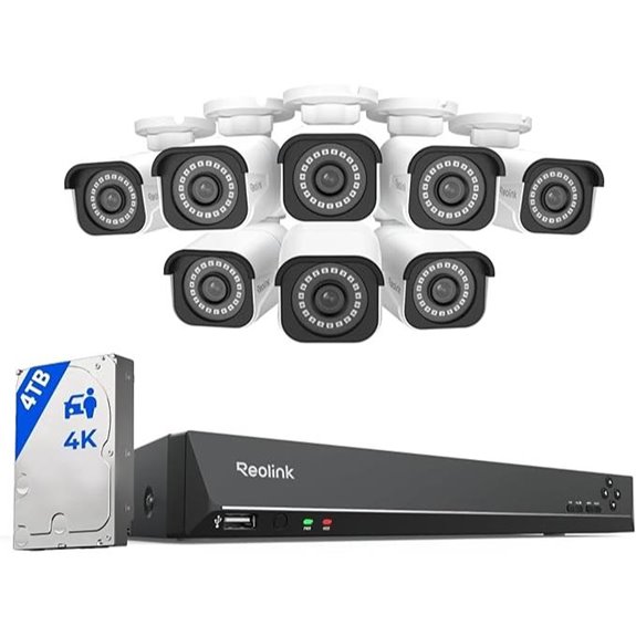 4k 8 camera security system