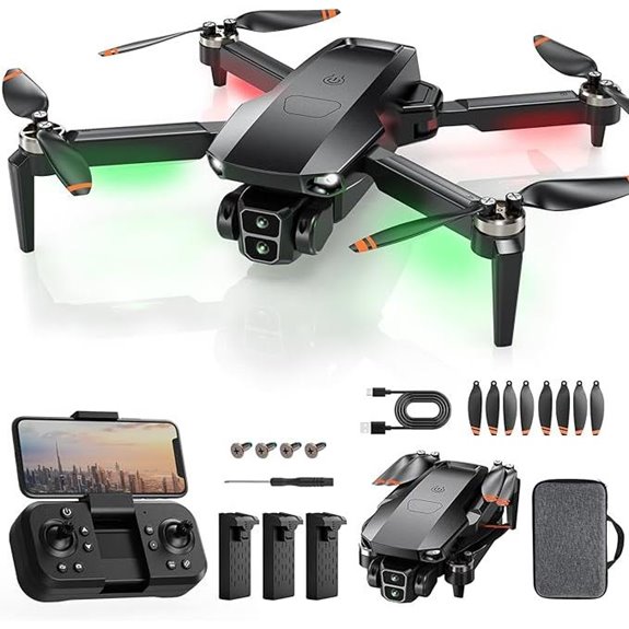 4K Camera Drone with 60-Min Flight Gesture Control