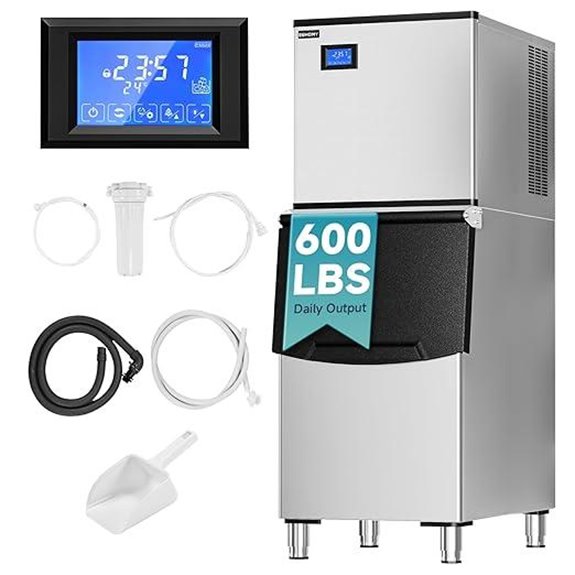 600lb commercial ice maker
