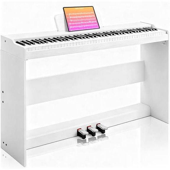 AiJoy 88-Key Digital Piano with Pedals and MIDI