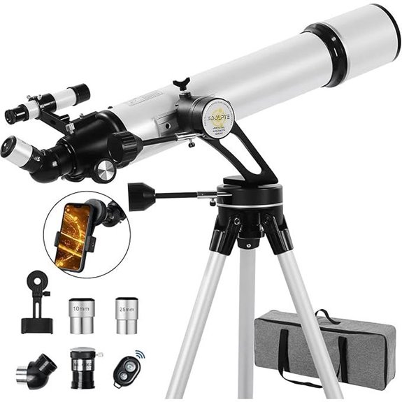 90mm telescope with mount