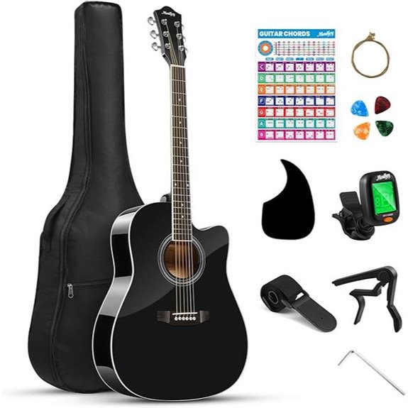 Moukey 41 Acoustic Guitar Kit with Accessories