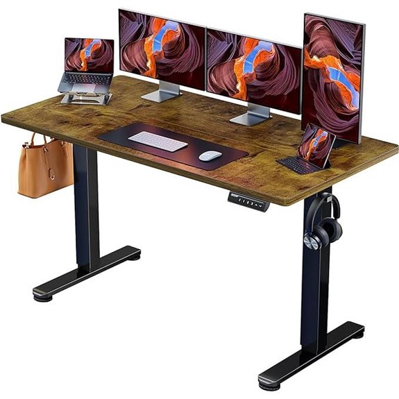 ErGear Adjustable Electric Standing Desk (55x28)