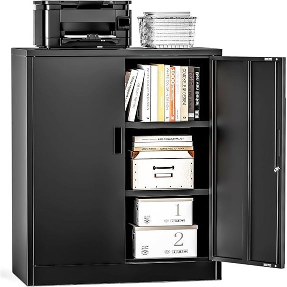Metal Garage Storage Cabinet with Adjustable Shelves