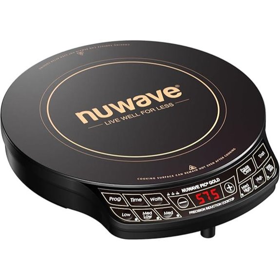 adjustable temp wattage cooktop