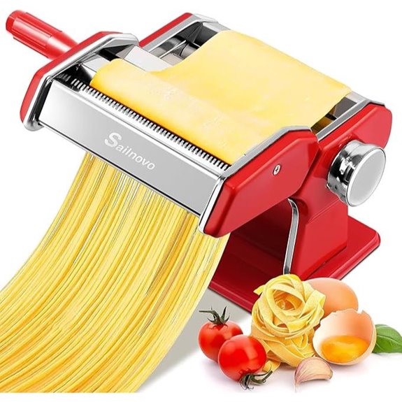 adjustable thickness pasta maker