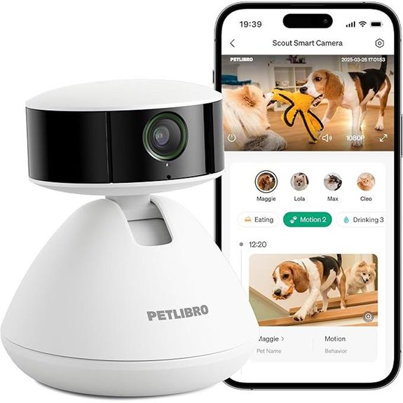 ai pet camera night vision