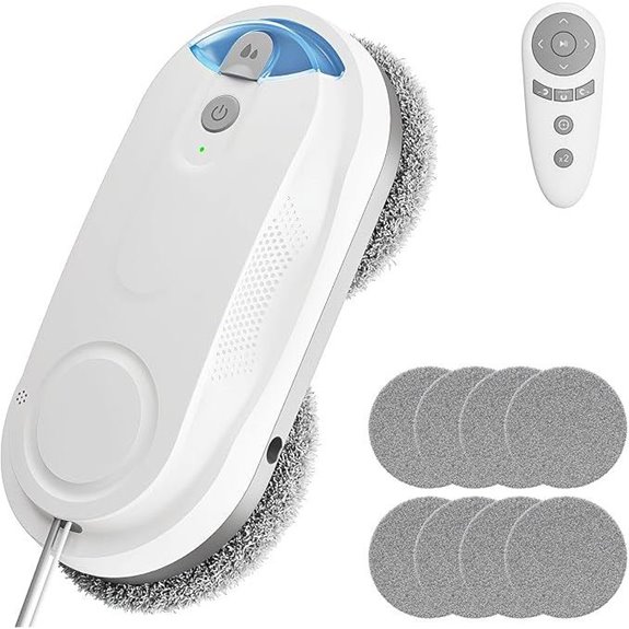 ai powered window cleaning robot