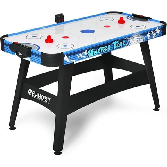 58 Air Hockey Table with Scoreboard and Accessories