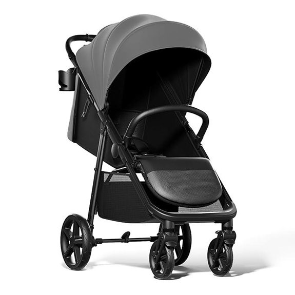 Mompush Nova Baby Stroller with All-Wheel Suspension