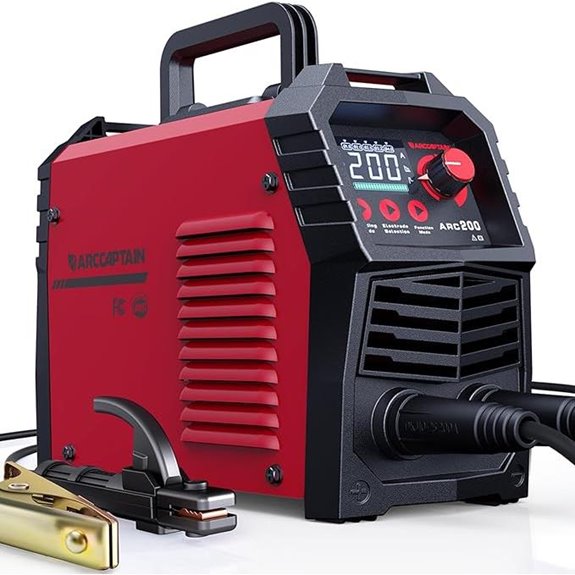 ARCCAPTAIN 200A ARC/Welder with LED Display