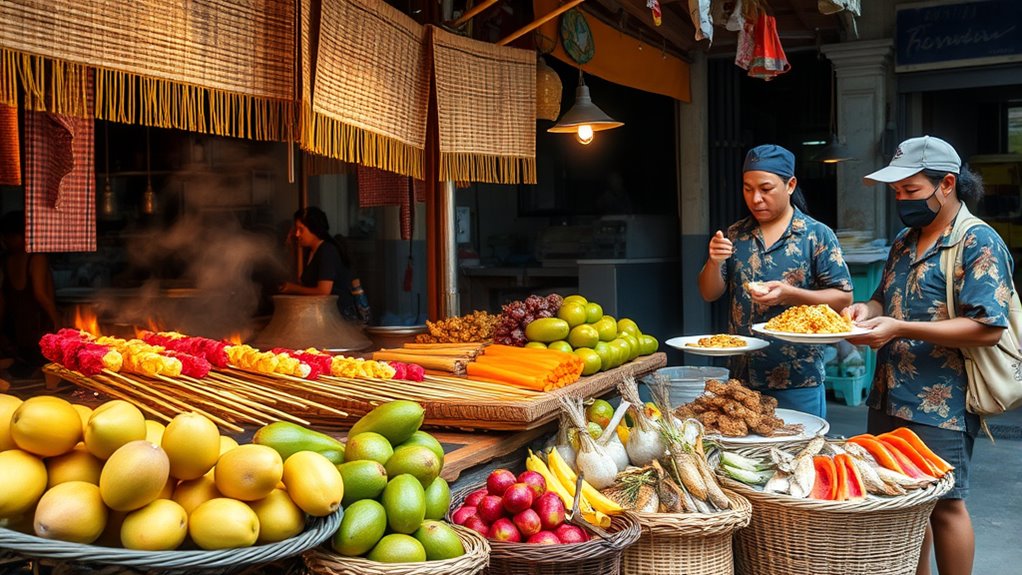 authentic bali market cuisine