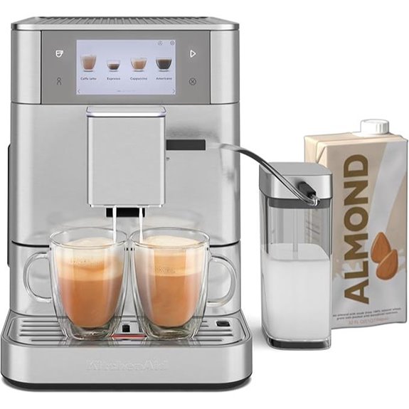 automatic espresso with milk