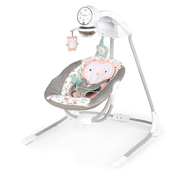 baby swing with lights