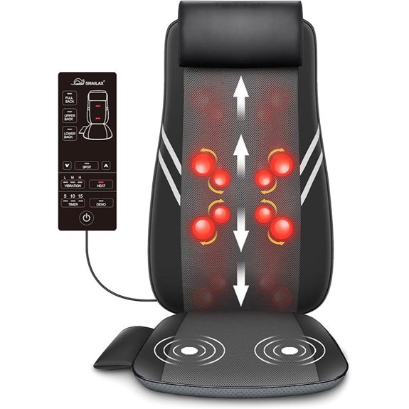 back massager with heat