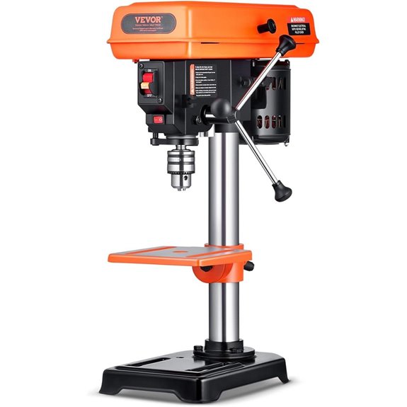 VEVOR 8 Benchtop Drill Press with Adjustable Speed