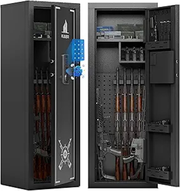 KAER Biometric Gun Safe for Rifles & Pistols
