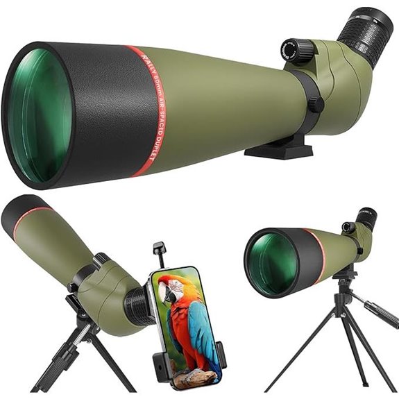 Bird Watching Spotting Scope with Tripod and Bag