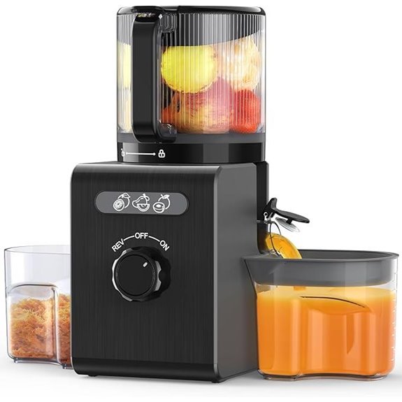 black cold press juicer