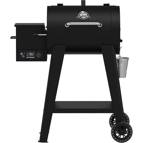 black pellet grill model