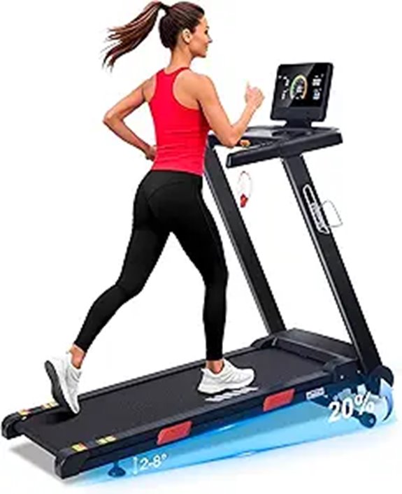 bluetooth incline treadmill