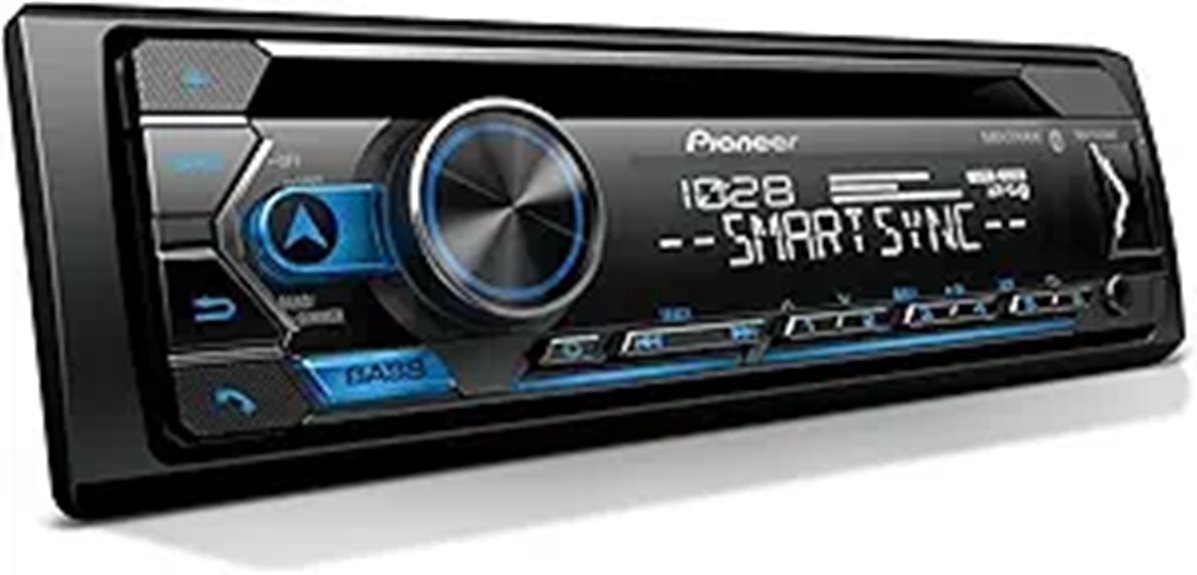 Pioneer DEH-S4220BT Car Stereo with Bluetooth & USB