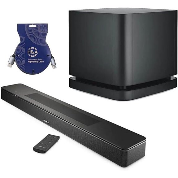 bose soundbar bass bundle