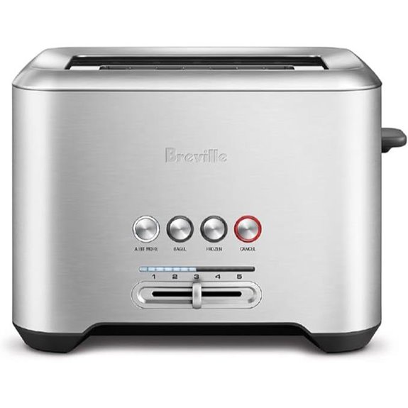 breville 2 slice stainless toaster