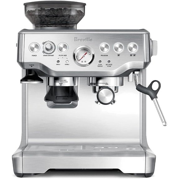 breville stainless steel espresso