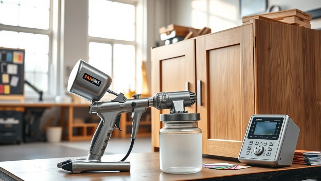 cabinet spray paint factors