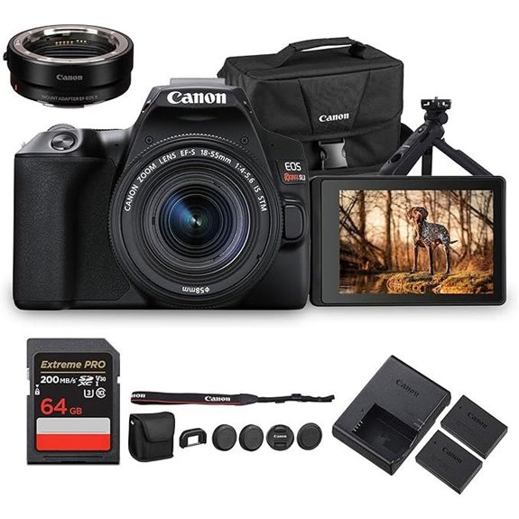 Canon EOS Rebel SL3 DSLR Camera Kit with 18-55mm Lens