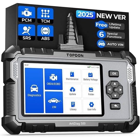 TOPDON AD500 OBD2 Scanner with Car Diagnostics