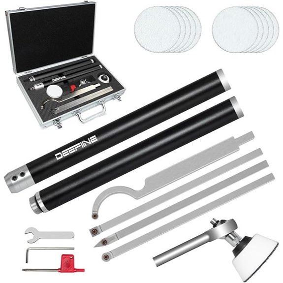 Carbide Wood Lathe Tool Set with Inserts