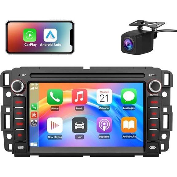 AWESAFE Car Stereo for Chevrolet Silverado GMC