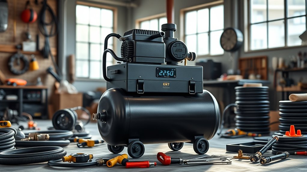 choosing suitable air compressors