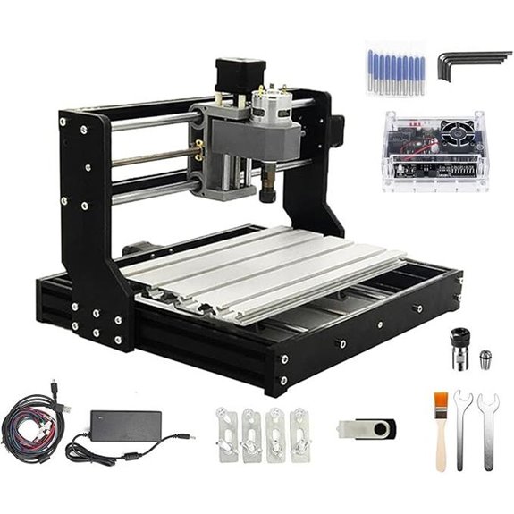 CNCTOPBAOS CNC 3018-PRO Wood Router Kit (300x180x45mm)