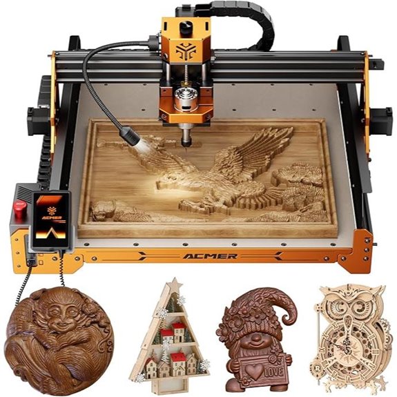 ACMER 4S CNC Router Machine for Wood and Plastic