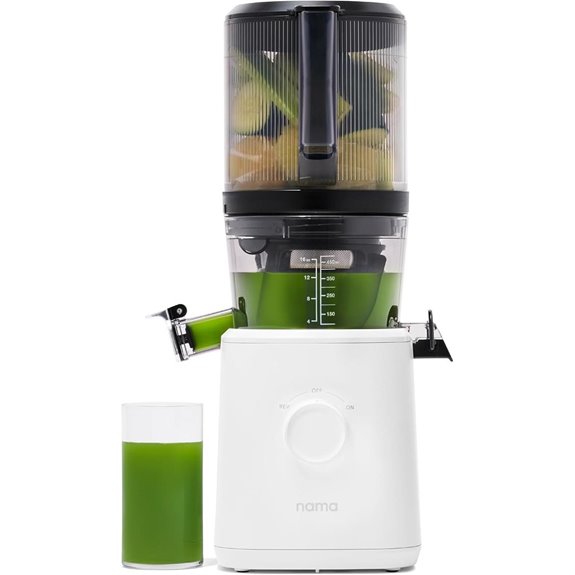 cold press juicer with wide hopper