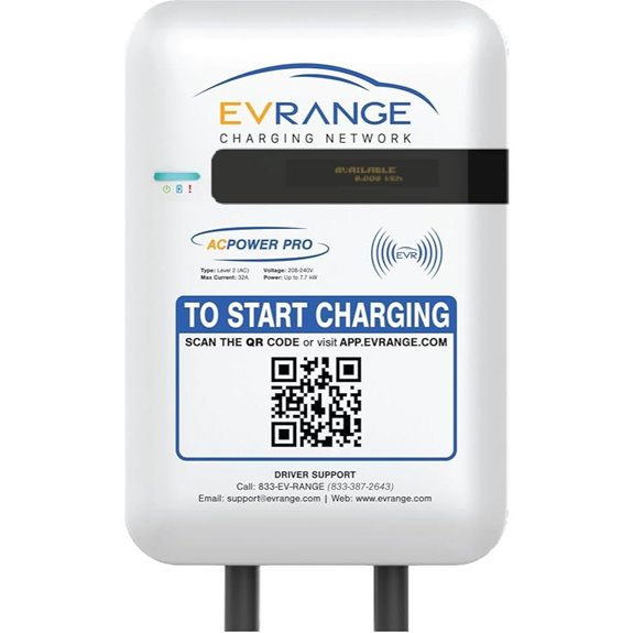 Commercial EV Charging Station with Revenue & App