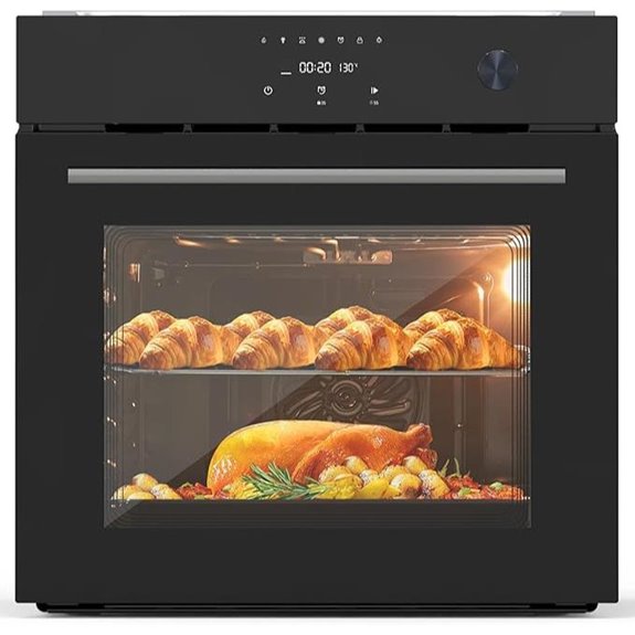 compact electric wall oven