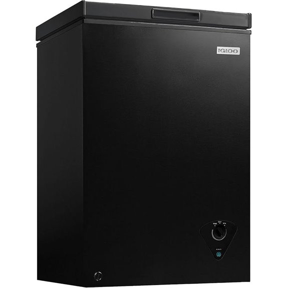 compact freezer with basket