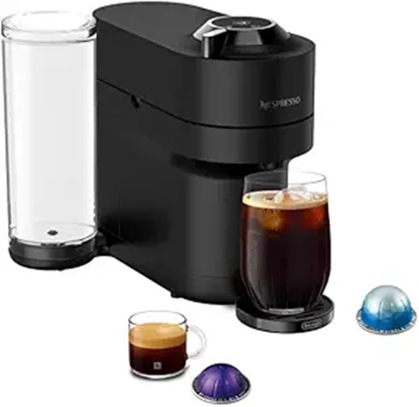 compact nespresso coffee maker