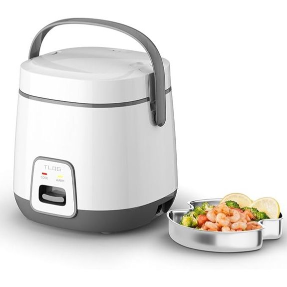 compact non stick rice cooker