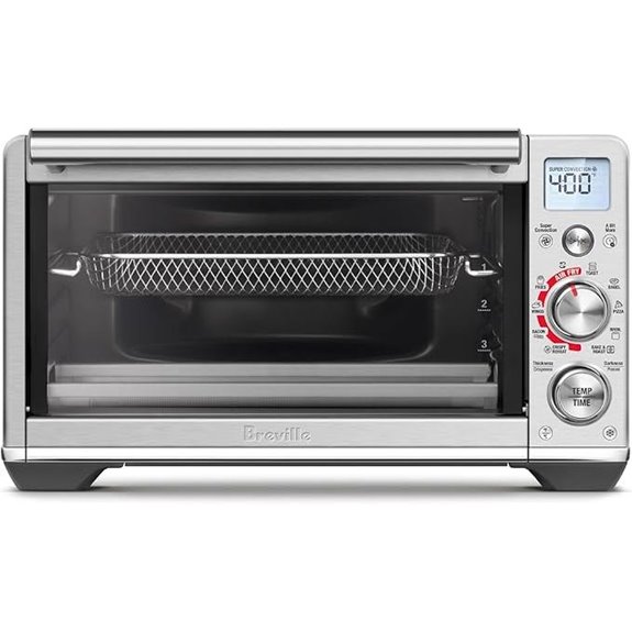 compact stainless steel oven