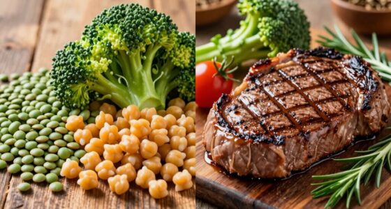 comparing plant and meat